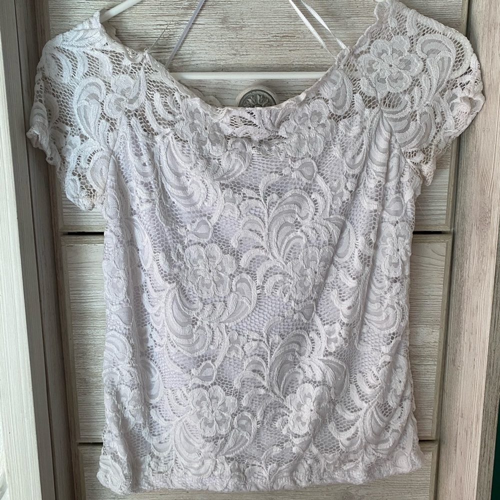 White Lace blouse